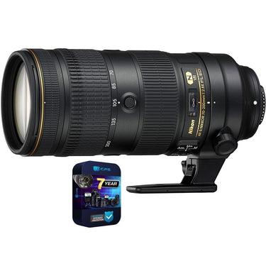 Nikon AF-S NIKKOR 70-200mm f/2.8E FL ED FX VR Zoom Lens with 7 Year Warranty