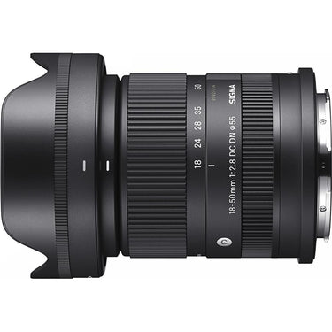 Sigma 18-50mm f/2.8 DC DN Contemporary APS-C Format Lens for Sony E-Mount OB