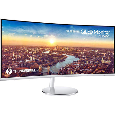 Samsung CJ791 34" 3440x1440 Thunderbolt 3 Curved QLED PC Monitor - Open Box