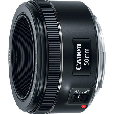 Canon EF 50mm f/1.8 STM Prime Lens Bundle