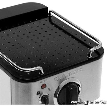 Cuisinart Stainless Steel Manual Espresso Maker CBC-200SA/EM-100NP1, Open Box