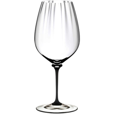 Riedel Fatto A Mano Performance Cabernet Glass, Black Stem, Single - 4884/0D