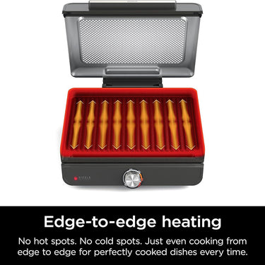 Ninja GR101 Sizzle Smokeless Indoor Grill & Griddle, Refurbished