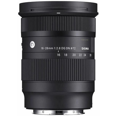 Sigma 16-28mm F2.8 DG DN Contemporary Lens for Sony E Mount + 128GB Memory Card Bundle