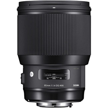 Sigma 85mm F1.4 DG HSM Art Full-Frame Sensor Lens for Sigma + 128GB Memory Card Bundle