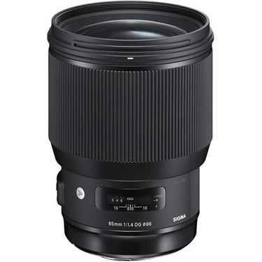 Sigma 85mm F1.4 DG HSM Art Full-Frame Sensor Lens for Sigma + 128GB Memory Card Bundle