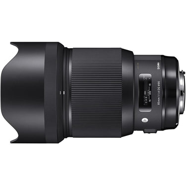 Sigma 85mm F1.4 DG HSM Art Full-Frame Sensor Lens for Sigma + 128GB Memory Card Bundle