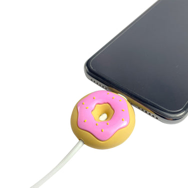 MojiPower Ciambellina Donut Cable Protector for iPhone and Android Smartphone Charger