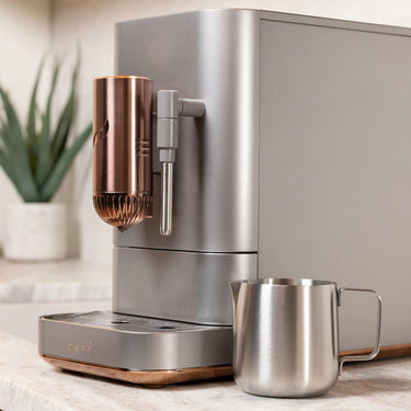 Cafe  Affetto Automatic Espresso Machine, Milk Frother, Silver, 1.2L, (Refurbished)