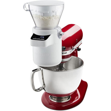 Kitchen Aid KSMSFTAQ Sifter +Scale Attachment, White +Accessory +Warranty Bundle