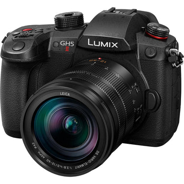 Panasonic LUMIX GH5M2 Mirrorless Camera + 12-60mm Leica Lens +2x 64GB Card & Reader Bundle
