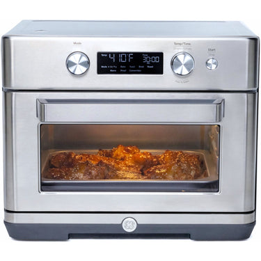 GE Digital Air Fry 8-in-1 Toaster Oven, Stainless Steel (Factory Refurbished)