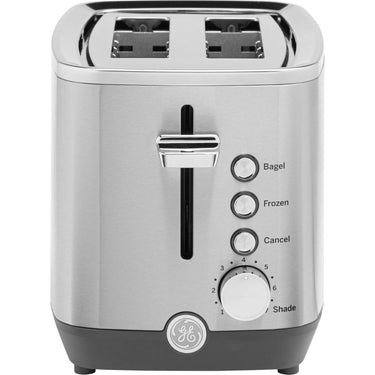GE 2-Slice Toaster, Stainless Steel (Refurbished)