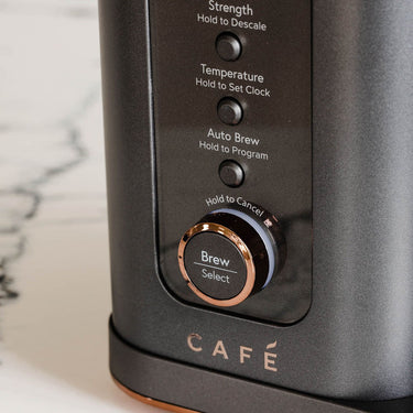 Cafe Specialty Drip Coffee Maker: SCA Certified, 10-Cup - Matte Black (Refurbished)