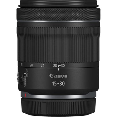 Canon RF 15-30mm f/4.5-6.3 IS STM Lens for RF Mount Cameras + 64GB Dual Bundle