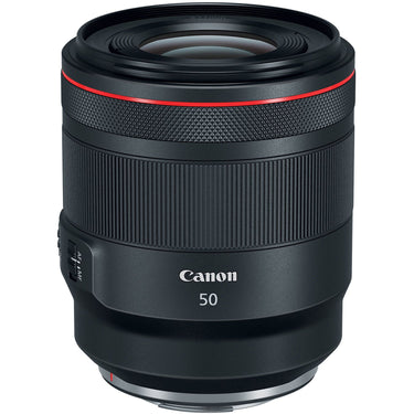 Canon RF 50mm F1.2 L USM Full Frame Lens for RF Mount EOS Cameras + 64GB Dual Bundle