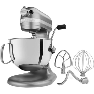 KitchenAid Professional 600 Series 6 Quart Bowl-Lift Stand Mixer- Silver - Open Box