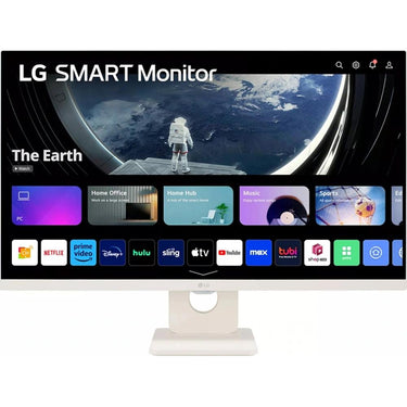 LG 27" FHD IPS Smart Monitor with webOS (27SR50F-W) - Open Box