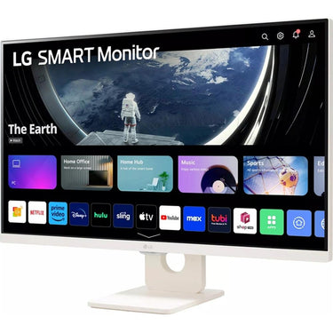 LG 27" FHD IPS Smart Monitor with webOS (27SR50F-W) - Open Box