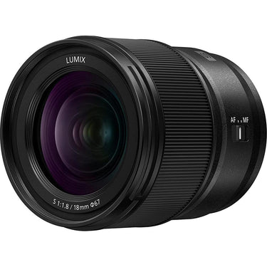 Panasonic LUMIX S 18mm f/1.8 Camera L-Mount Lens for Mirrorless Cameras Open Box