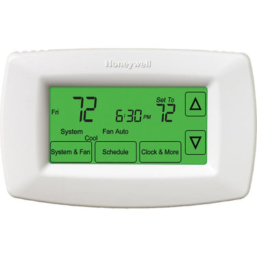 Honeywell 7-Day Touchscreen Programmable Thermostat - RTH7600D1030/E - Open Box