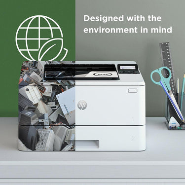 Hewlett Packard LaserJet Pro 4001dn Black and White Printer (2Z600F#BGJ) - Open Box