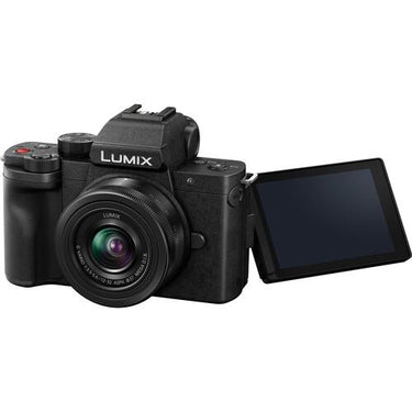 Panasonic LUMIX G100D 4K Mirrorless Camera w/ 12-32mm Lens + 64GB Dual Bundle