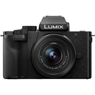 Panasonic LUMIX G100 Mirrorless 4K Camera Kit w/ 12-32mm Zoom Lens + 64GB Dual Bundle