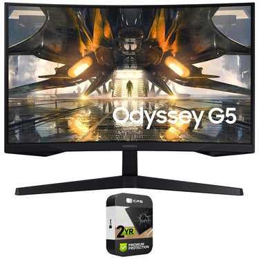 Samsung Odyssey G55A 32" Curved WQHD FreeSync Gaming Monitor + 2 Year Warranty
