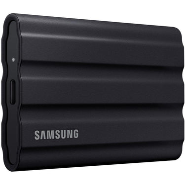 Samsung 2TB Portable SSD T7 Shield USB 3.2; Black; MU-PE2T0S/AM w/ Accessory Bundle