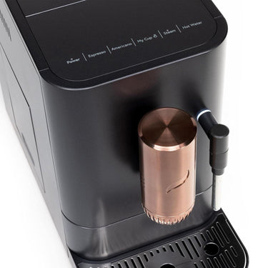 Cafe Affetto Automatic Espresso Machine Bundle with Coffee Caddy + Extended Warranty