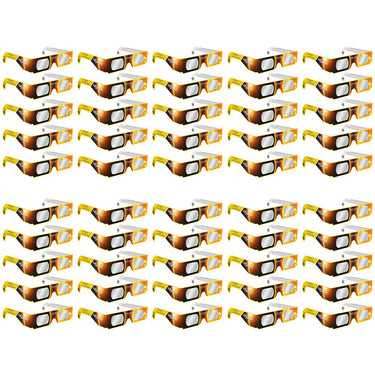 Explore Scientific Sun Catcher Solar Eclipse Glasses - Certified Safe (50 Pack)