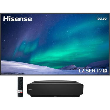 Hisense 120" 4K Ultra-Short-Throw LASER TV & 120'' ALR Cinema Screen Open Box