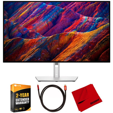 Dell U3223QE UltraSharp 32" 4K USB-C Hub Monitor w/ Accessories + Warranty Bundle