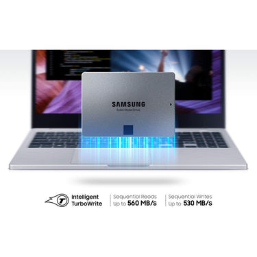 Samsung 870 QVO SATA III 2.5-inch SSD 4TB + 1 Year CPS Enhanced Protection Pack