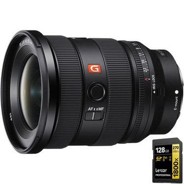 Sony FE 16-35mm F2.8 GM II Full-frame Standard Zoom G Master Lens + 128GB Card