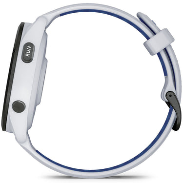 Garmin Forerunner 265 GPS Smartwatch Whitestone/Blue with 26 Month Protection