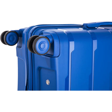 Rockland Pasadena 3 Piece Hardside Luggage Nested Spinner Set (19"/23"/27") Blue - F252