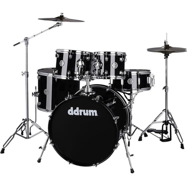 DDRUM D2 5-piece Complete Drum Kit with Throne; Midnight Black - D2 522 MB - Open Box