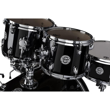 DDRUM D2 5-piece Complete Drum Kit with Throne; Midnight Black - D2 522 MB - Open Box