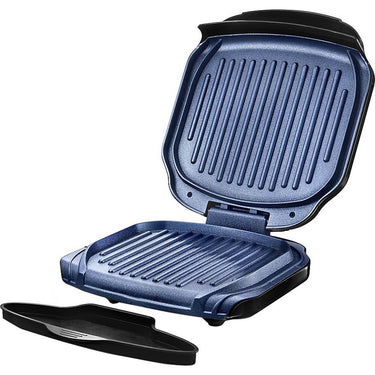Granitestone Low Fat Multipurpose Sandwich Grill with Nonstick Copper Coating Blue - Open Box