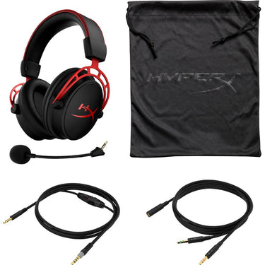 HyperX Cloud Alpha Gaming Headset, Black/Red - 4P5L1AA - Open Box