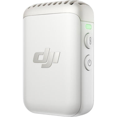 DJI Mic 2 Transmitter (White) Wireless Microphone with Noise Cancelling Open Box