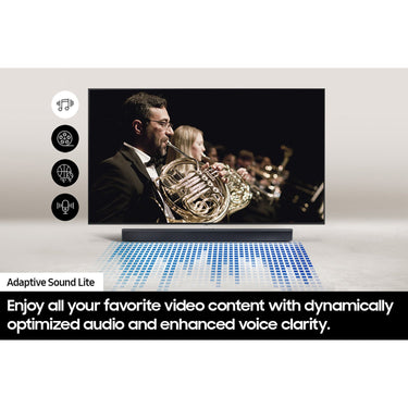 Samsung B-series 3.1 ch. DTS Virtual:X Soundbar w/Bass Boost, HW-B550D (2024)