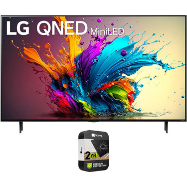 LG 75" 4K HDR Smart Quantum Dot NanoCell Mini LED TV (2024) w/ 2 YR Warranty Bundle