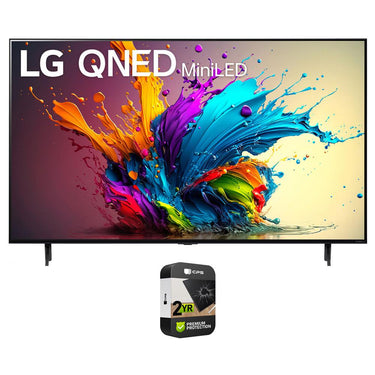 LG 75" 4K HDR Smart Quantum Dot NanoCell Mini LED TV (2024) w/ 2 YR Warranty Bundle