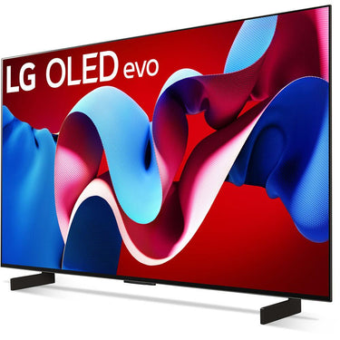 LG 42" OLED evo C4 Smart TV 4K Processor (2024) + 26 Month Extended Protection