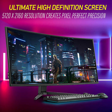 Deco Gear 40" Curved Ultrawide Nano IPS Monitor 21:9, HDR10, 100% sRGB Open Box