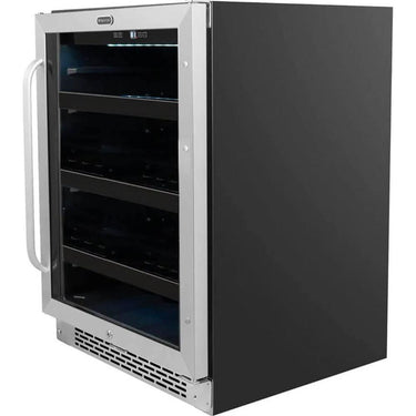 Whynter Stainless Steel 24-inch Built-in 140 Can Beverage Refrigerator Open Box