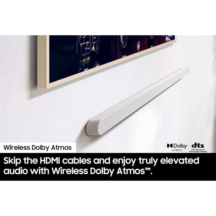 Samsung HW-S801D 3.1.2ch Wireless Soundbar Dolby Atmos, White (2024)